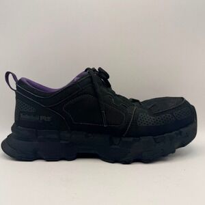 Timberland PRO Women's Powertrain Sport Alloy Toe Work Shoes Black Purple 9W